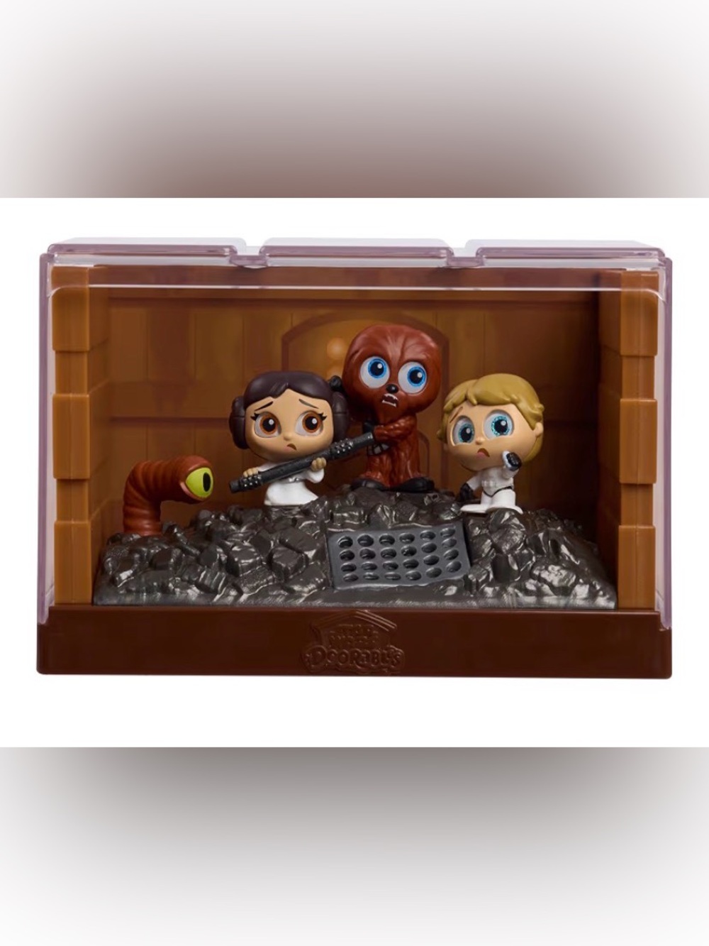 Star Wars 🌟 Doorables Episode IV Collectible Ultra Rare Trash Compactor Scene 🎬